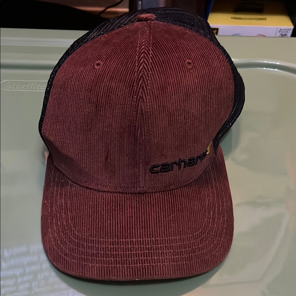 Carhartt Mesh Brown Trucker Hat Cap